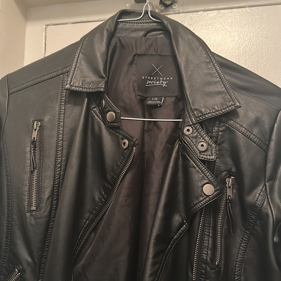 Faux Leather Jacket - Picture 2 of 5